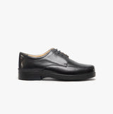 Roamers PETER Mens Lace-up Light XXX Extra Wide Shoes Black
