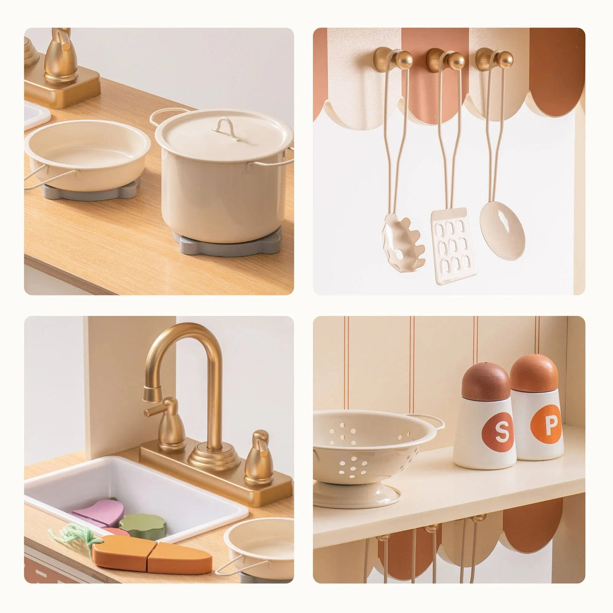 Tiny Chef - Wooden Play Kitchen