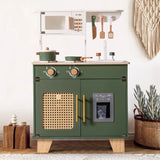 Tiny Chef - Wooden Play Kitchen - Vintage Green