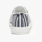 AFINA ALOE STRIPE Womens Trainers Black/White