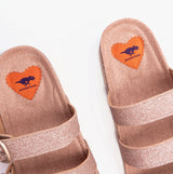 Rocket Dog ASTOR GLEN GLITTER Womens Sandals Gold