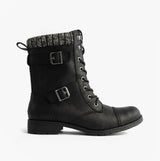 Rocket Dog BILLIE Womens Biker Boots Black