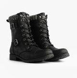 Rocket Dog BILLIE Womens Biker Boots Black