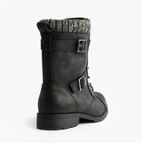 Rocket Dog BILLIE Womens Biker Boots Black