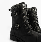 Rocket Dog BILLIE Womens Biker Boots Black