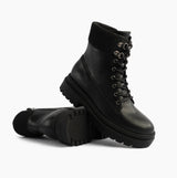 Rocket Dog DANIE Womens Lace Up Boots Black