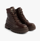 Rocket Dog DANIE Womens Lace Up Boots Dark Brown