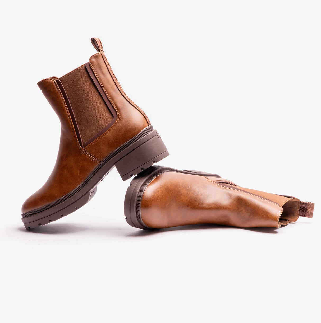 Rocket Dog IGGIE Womens Chelsea Boots Cognac