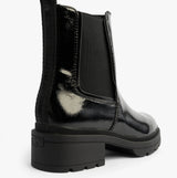 Rocket Dog IGGIE Womens Chelsea Boots Black Patent