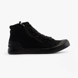 Rocket Dog JAZZIN Womens High-Top Trainers Black