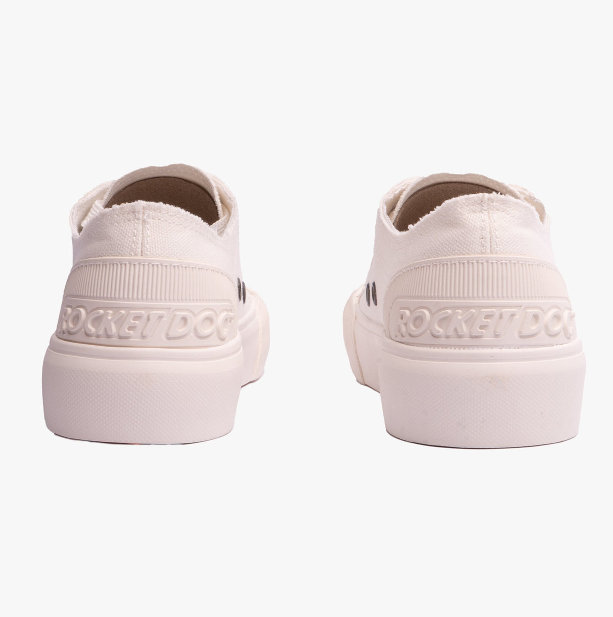 Rocket Dog JAZZIN PLUS CANVAS Womens Trainers White