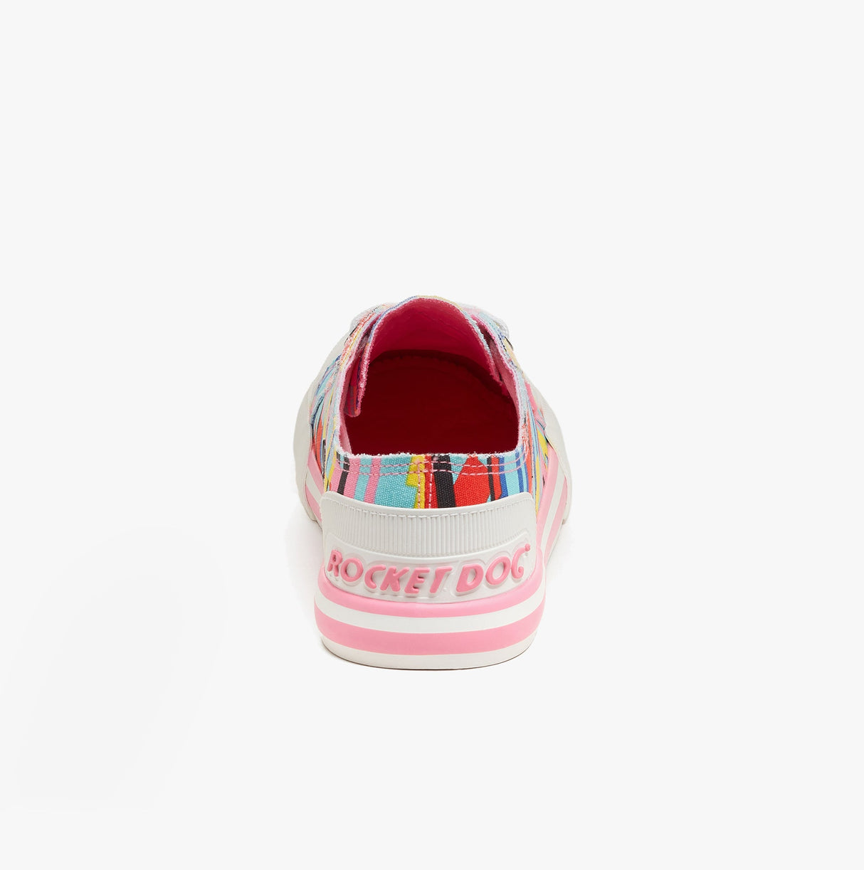 Rocket Dog JAZZIN Womens Trainers Pixel Pink Multi