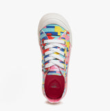 Rocket Dog JAZZIN Womens Trainers Pixel Pink Multi