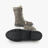 Rocket Dog LANCE Womens Biker Boots Brown