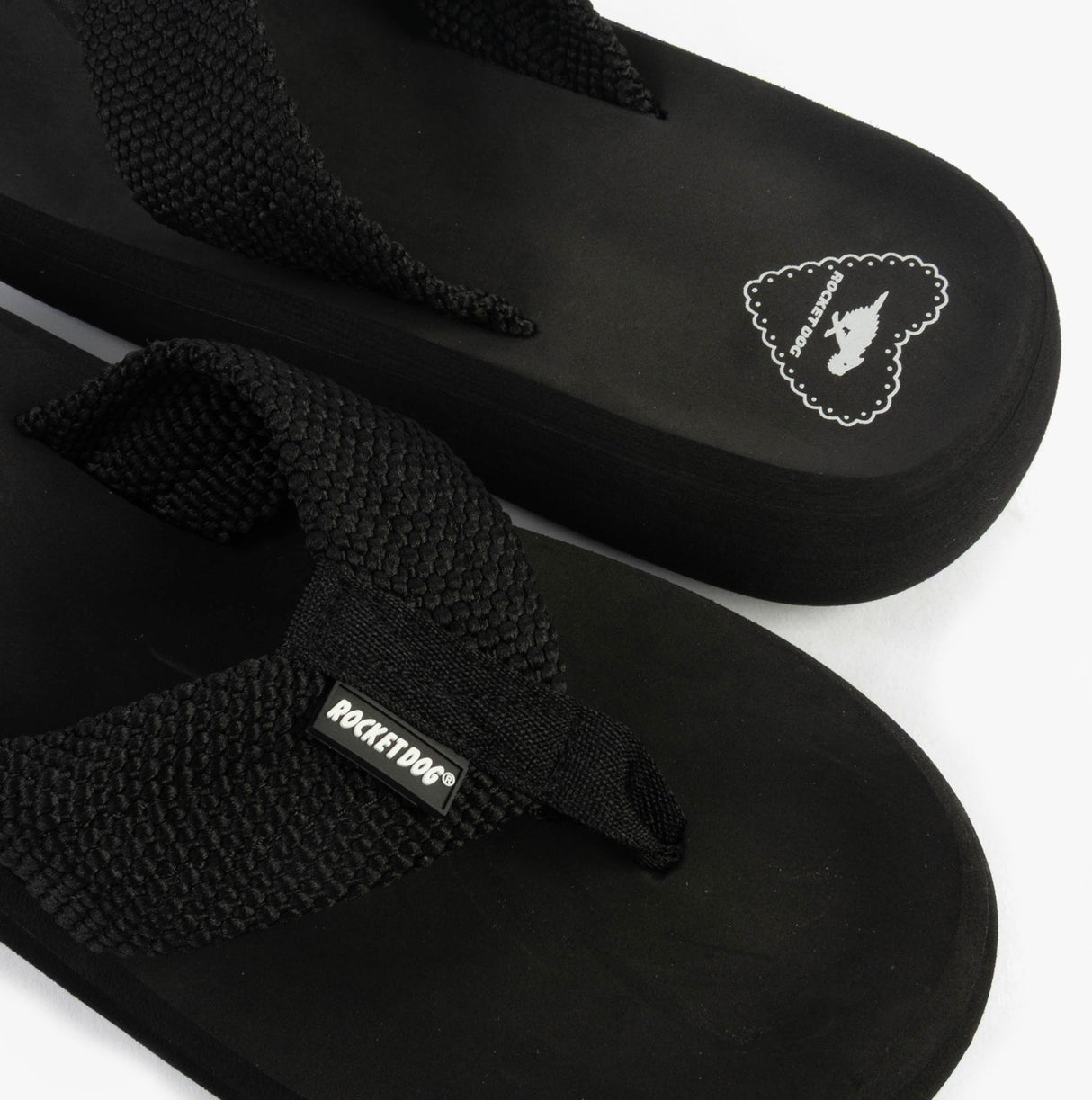 Rocket Dog SANDY WEBBING Womens Sandals Black