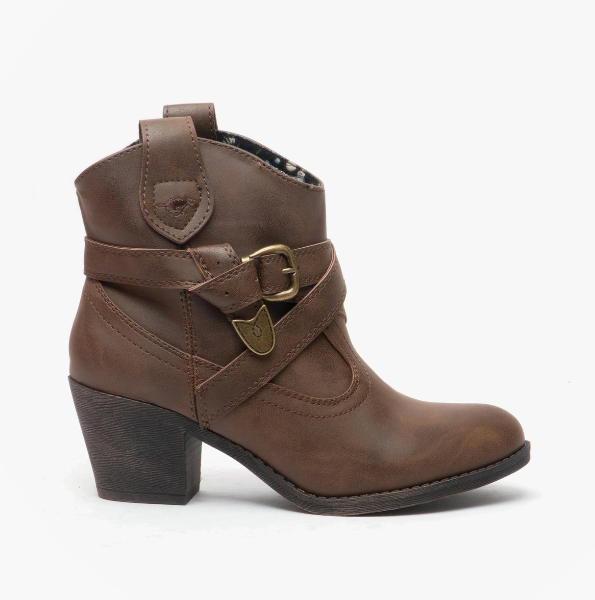 Rocket Dog SATIRE Womens Western Boots Dark Brown