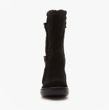 Rocket Dog SLOPE SUEDE Womens Suede Winter Boots Black