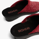 Rohde 2456-48 Womens Mules Wine