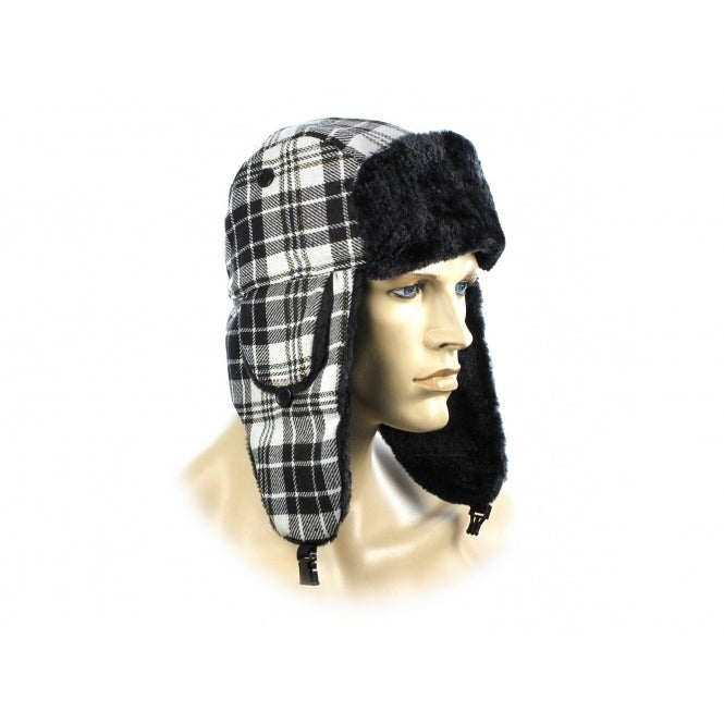 Royal Collection FASHION TRAPPER Womens Ushanka Hat White