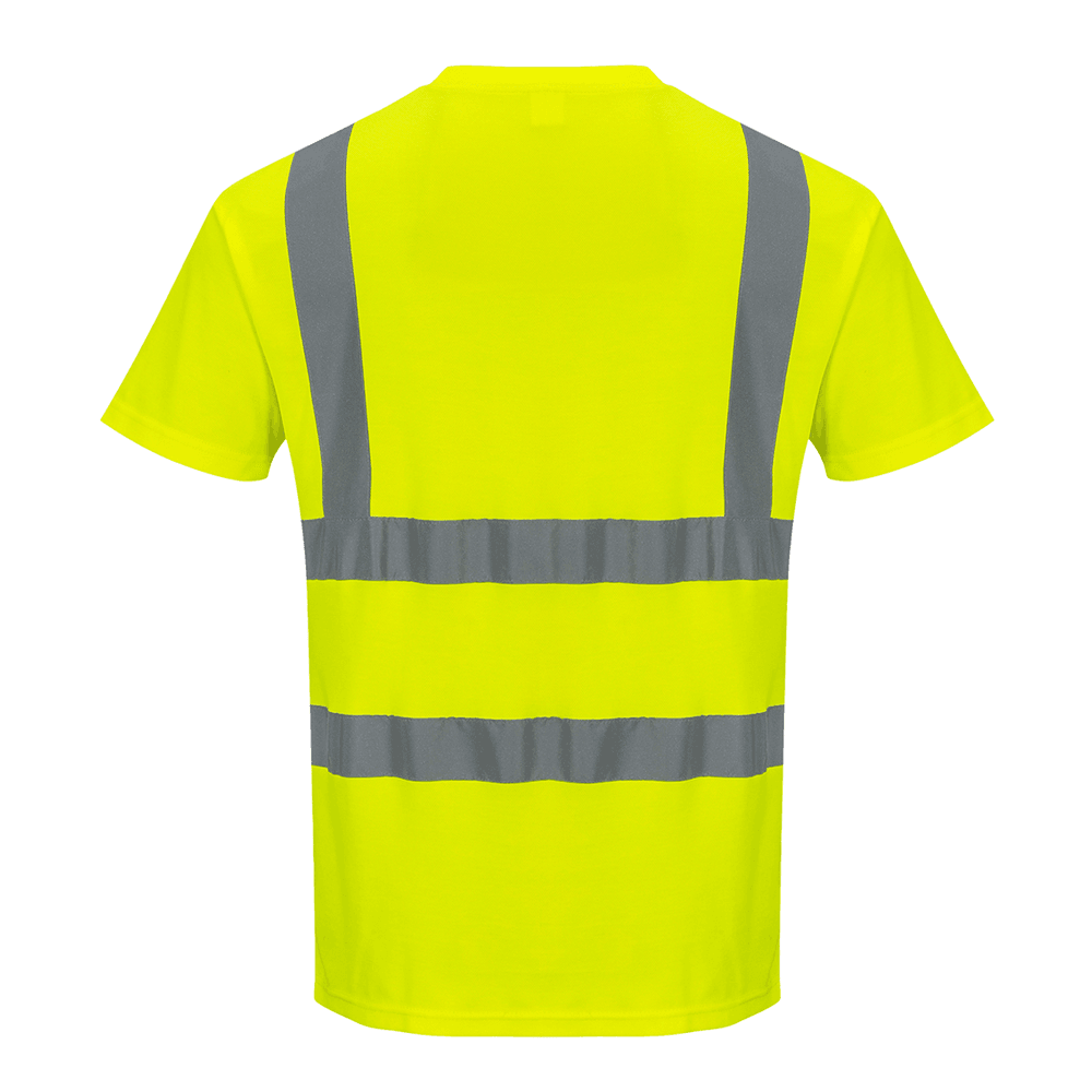 Portwest S170 Hi-Vis Cotton Comfort Breathable T-Shirt