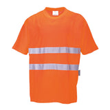 Portwest Hi-Vis Cotton Comfort T-Shirt S/S