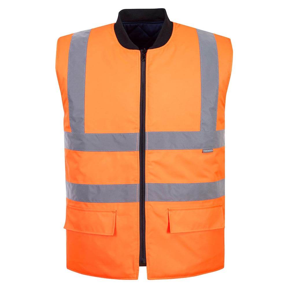 Portwest S469 Hi-Vis Reversible Bodywarmer