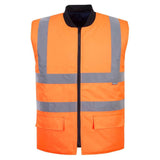 Portwest S469 Hi-Vis Reversible Bodywarmer