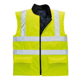 Portwest S469 Hi-Vis Reversible Bodywarmer