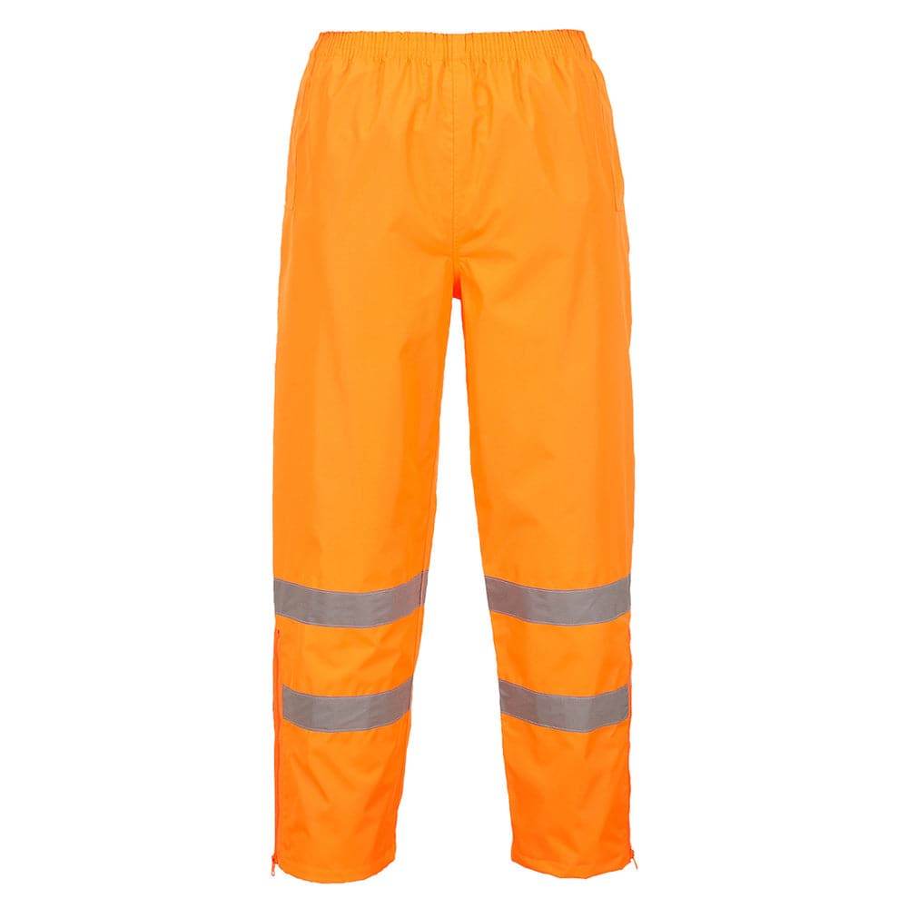 Portwest S487 Hi-Vis Breathable Waterproof Rain Trousers
