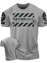 3D printed men's short sleeved T-shirt for comprehensive exercise, fun and fitness Hardcore new handsome and trendy short sleeve