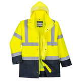 Portwest Hi-Vis 5-in-1 Contrast Executive Jacket