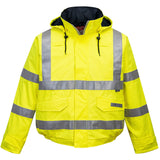 Portwest Bizflame Rain Hi-Vis FR Winter Bomber Jacket