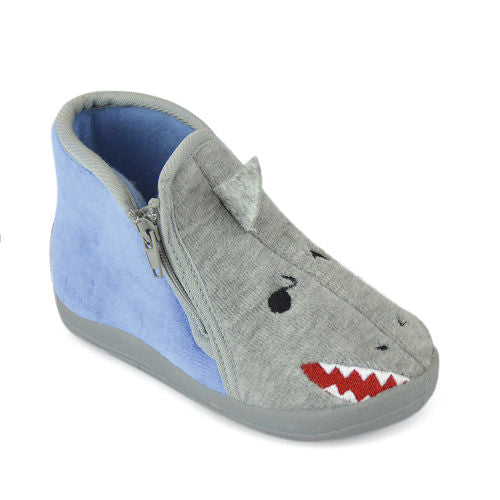 SLIP1 SHARK SLIPPERS FOR BABIES