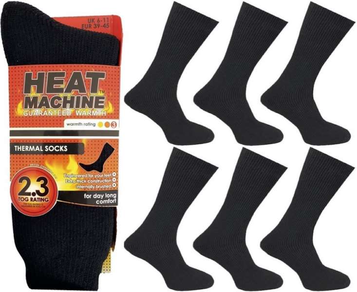 SO68 TEEN/MENS THERMAL 2.3TOG SOCKS     UK 6-11