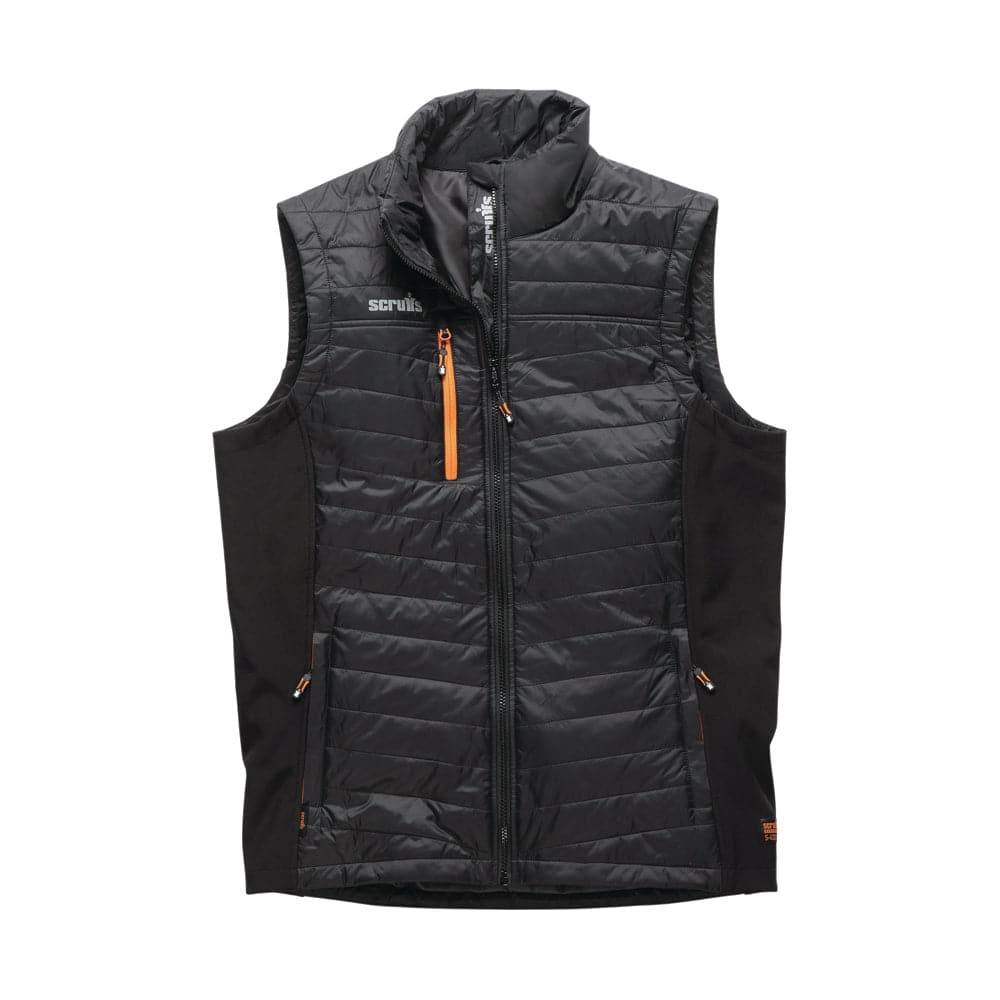 Scruffs Trade Padded Gilet Body Warmer Black