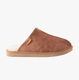 Shepherd HUGO Mens Sheepskin Mules Brown