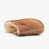 Shepherd HUGO Mens Sheepskin Mules Brown