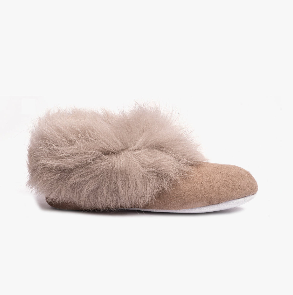 Shepherd ANNELIE Womens Sheepskin Full Slippers Stone