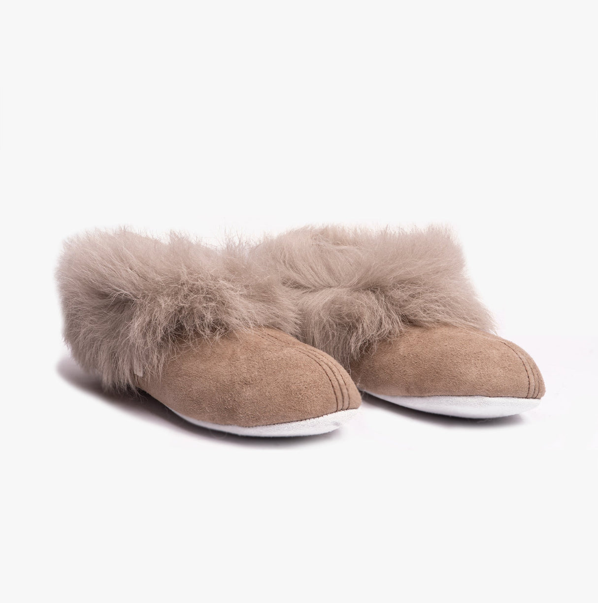 Shepherd ANNELIE Womens Sheepskin Full Slippers Stone
