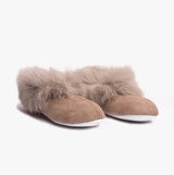 Shepherd ANNELIE Womens Sheepskin Full Slippers Stone