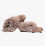 Shepherd ANNELIE Womens Sheepskin Full Slippers Stone