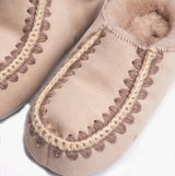 Shepherd BEATRICE Womens Sheepskin Mules Honey