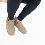 Shepherd ANTON Mens Sheepskin Slipper Boots Stone