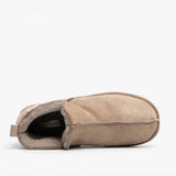 Shepherd ANTON Mens Sheepskin Slipper Boots Stone