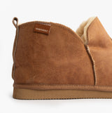 Shepherd ANTON Mens Sheepskin Slipper Boots Brown