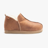 Shepherd ANNIE Womens Sheepskin Slipper Boots Cognac