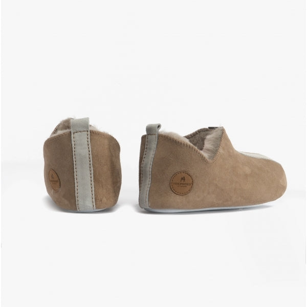 Shepherd LINA Womens Sheepskin Slipper Boots Stone