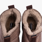 Shepherd LINA Womens Sheepskin Slipper Boots Oiled Antique
