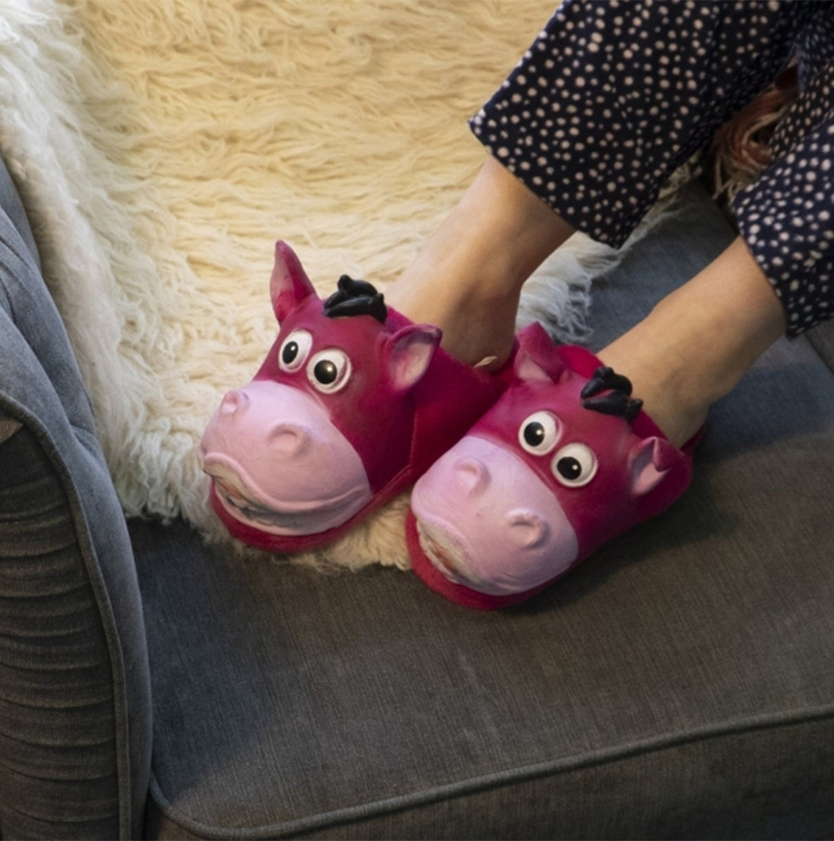 Shuperb CIUCHI Unisex Slippers Pink