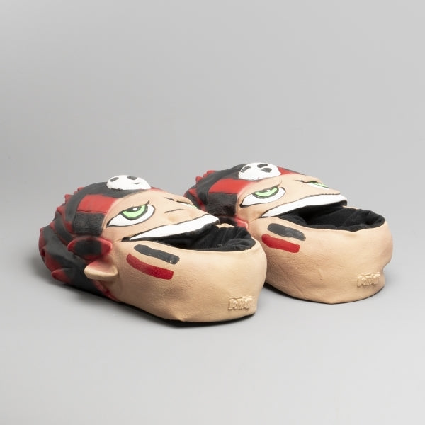 Shuperb IURY Mens Slippers Black/Red